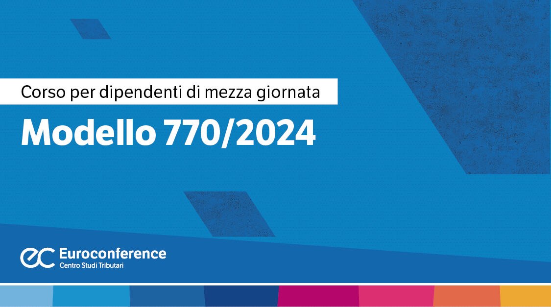Immagine Il modello 770/2023 | Euroconference