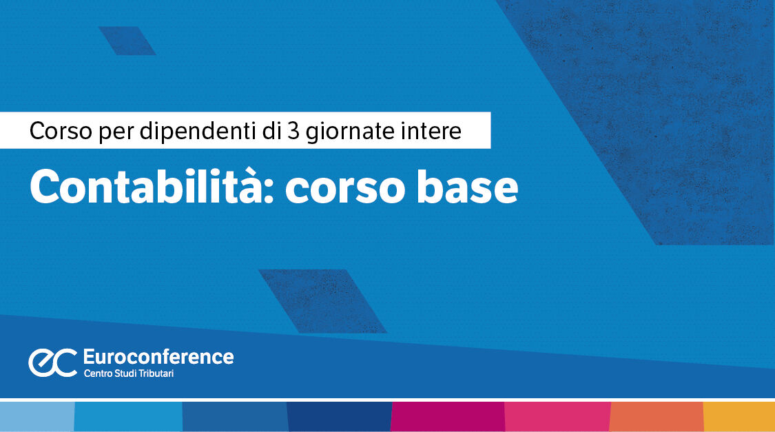 Immagine Corso contabilità online: livello base | Euroconference