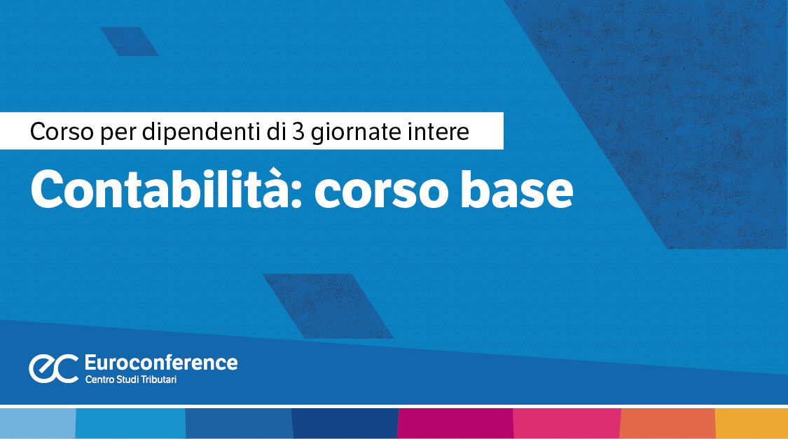 Immagine Contabilità: corso base | Euroconference