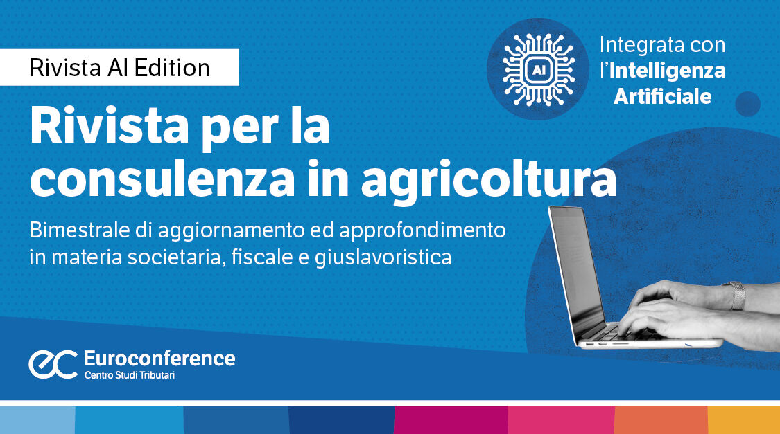 Immagine Rivista per la consulenza in agricoltura | Euroconference